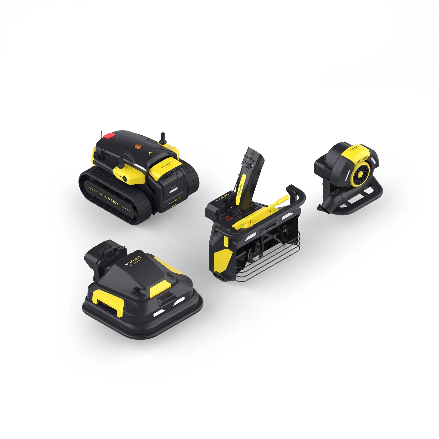 Yarbo Mower Pro + Snow + Leaf Blower