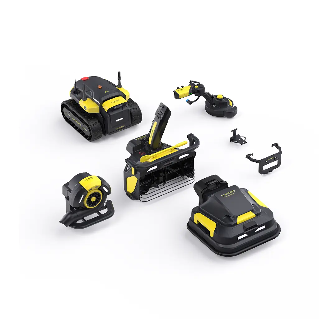 Yarbo with all 4 tools