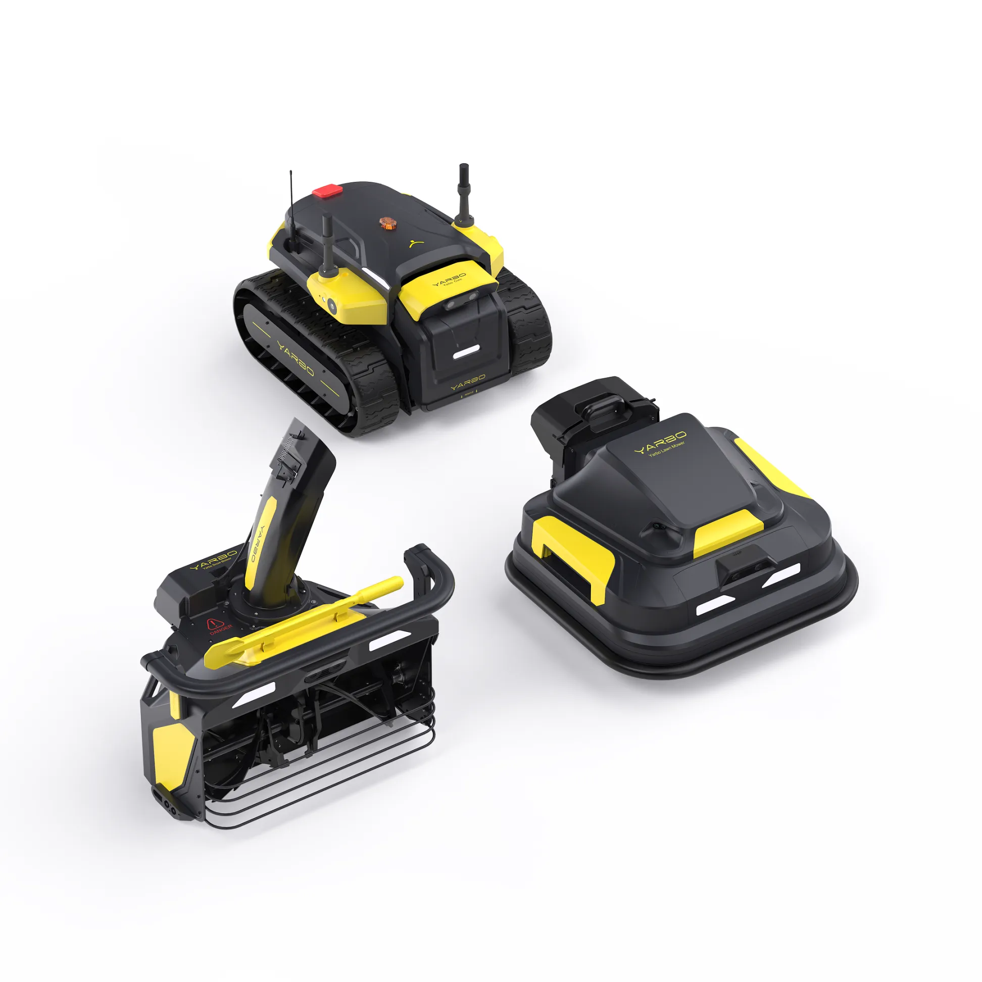 Yarbo Mower Pro + Snow Blower